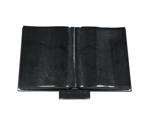 [6154] Epitafná doska Nero Assoluto Kniha