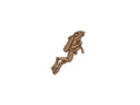 Bronzový reliéf Potápač na náhrobok, 9,5×4 cm alebo 16×6,5 cm