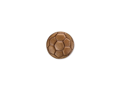 [ST-SK-18951] Bronzová futbalová lopta na náhrobok, Ø 8 cm alebo 12 cm