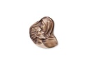 Bronzová Pieta na náhrobok, 8×8 cm