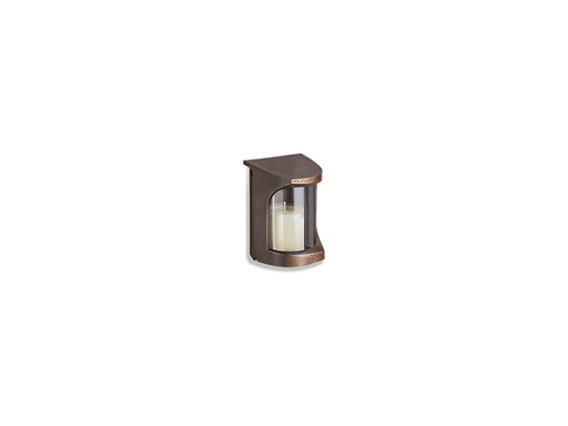 [ST-SK-40311] Bronzová nástenná lucerna na náhrobok, 12×9×7 cm