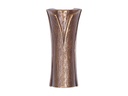 Nástenná váza na náhrobok, bronz, 18×8 cm