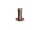 Zapustená váza na náhrobok, bronz, výška 24 cm