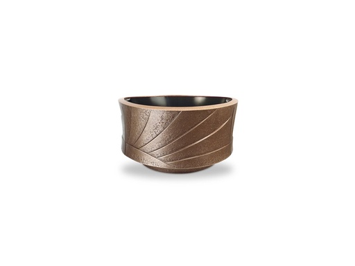 [ST-SK-54091] Náhrobná misa z bronzu, výška 17 cm, priemer 31 cm