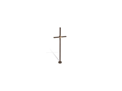 [ST-SK-60311] Náhrobný kríž z bronzu, 60×20 cm alebo 90×30 cm