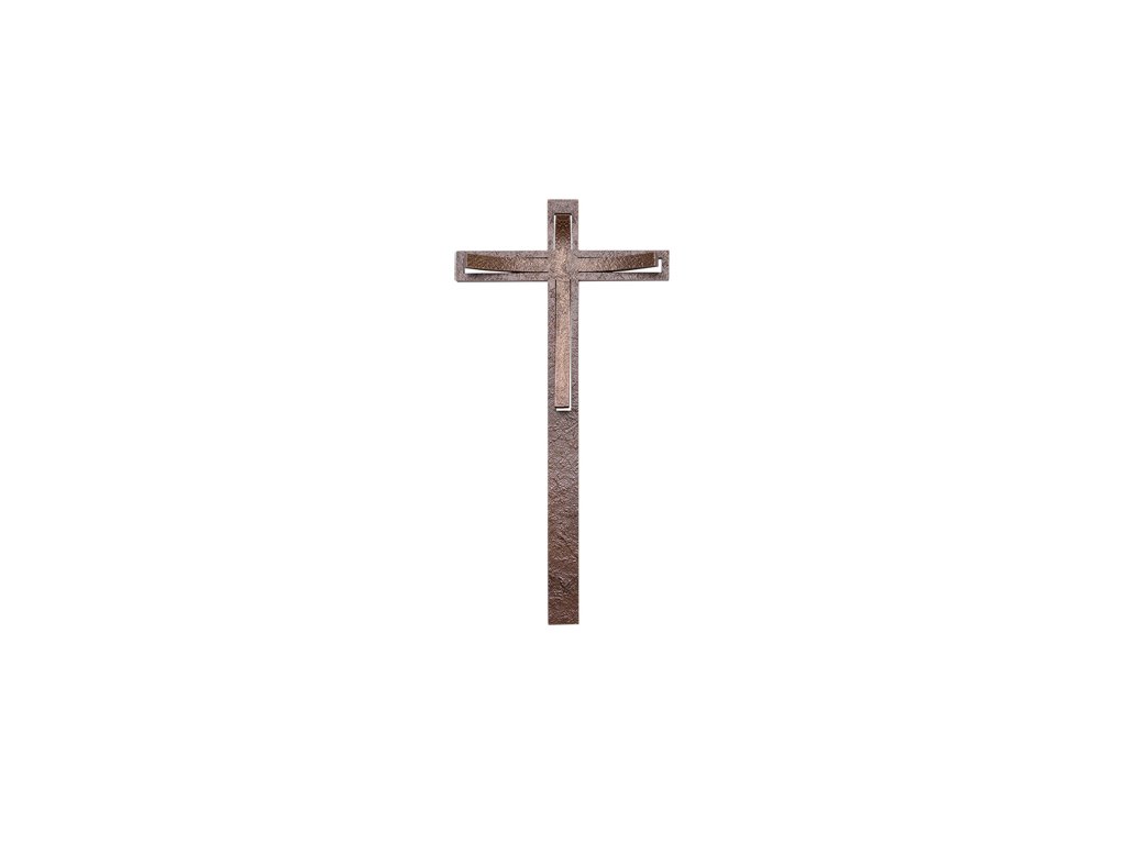 Náhrobný kríž Aeternus, bronz, 22–42 cm