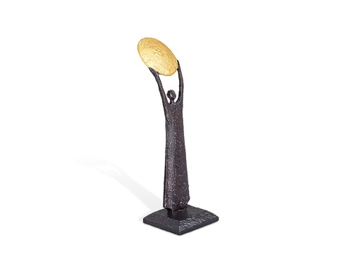 [ST-SK-84248] Bronzová socha Svetlo na náhrobok, 15×5×5 cm