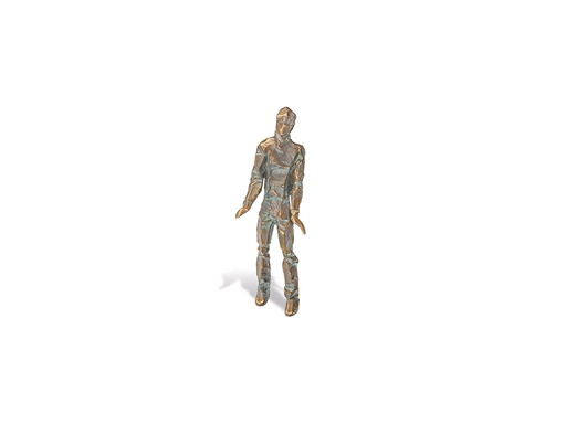 [ST-SK-84317] Bronzová figurálna dekorácia na náhrobok, 15×5×6 cm