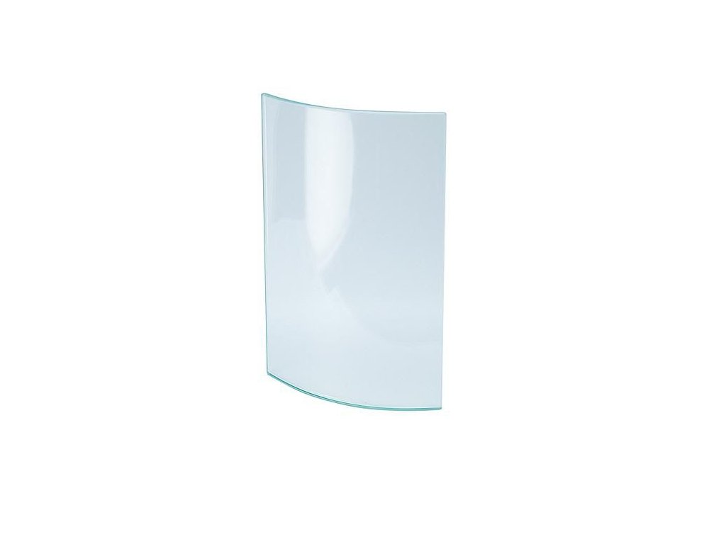 Náhrobné sklo na lampáš, číre alebo dymové, 13–25 cm