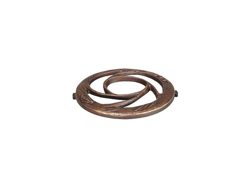 [ST-SK-93054] Bronzový rozdeľovač kvetín na náhrobok, Ø 15 cm