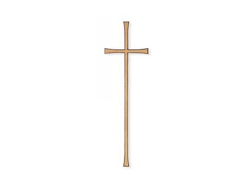 [ST-SK-SCHRKR003] Náhrobný kríž Elegant, bronz, 8–60 cm