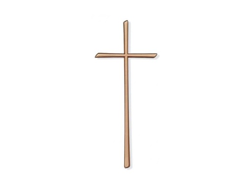 [ST-SK-SCHRKR005] Náhrobný kríž Scriptura z bronzu, 8–50 cm
