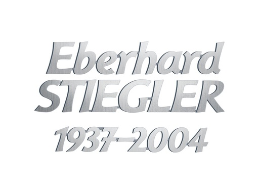 [ST-SK-SZ013] Bronzový nápis Stiegler na náhrobok