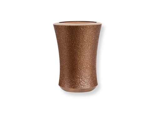 [ST-SK-VASE04] Bronzová nástenná váza na náhrobok, výška 11 cm