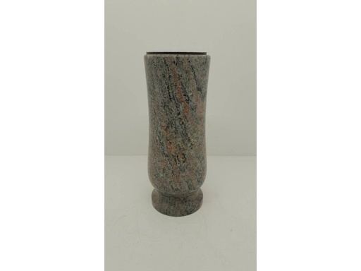 [MG-AV388-10/24] Žulová hřbitovná váza AV388 Multicolor Silver