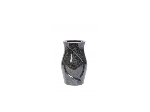 [G3946/BLA] Vase V11 (Black)