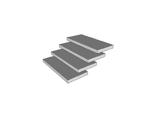 [4579/ULA22] Granittreppen AKTION (Absolute Black)