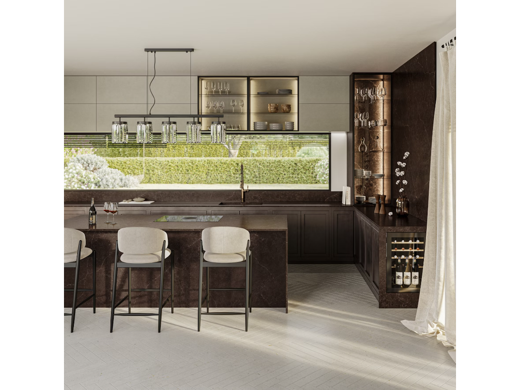 Silestone Château Brown