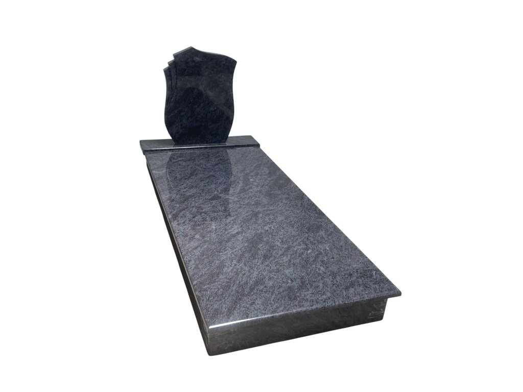 Einzelgrab Granit Vizag Blue