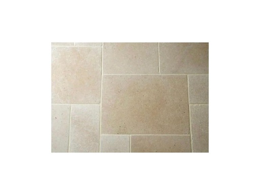 [4175] Siena Antik Pflaster Französisches Muster getrommelt 2 cm
