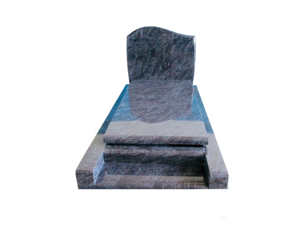 Einzelgrab Granit Vizag Blue