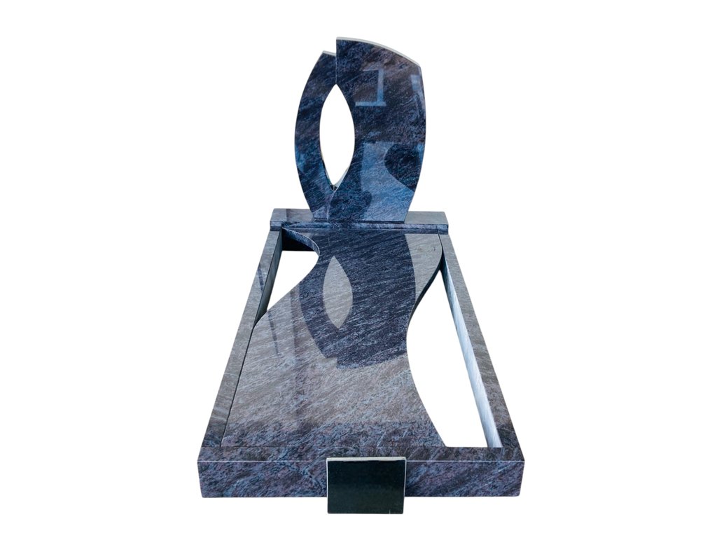Einzelgrab Granit Vizag Blue