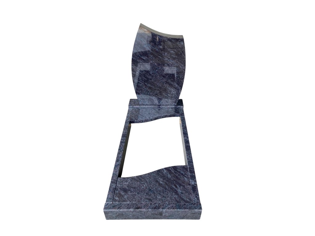 Einzelgrab Granit Vizag Blue